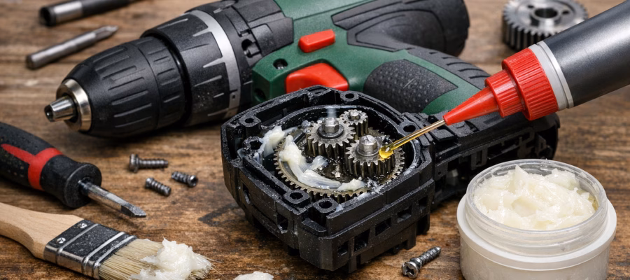 Akkuschrauber schmieren: Gelenke, Getriebe und bewegliche Teile pflegen